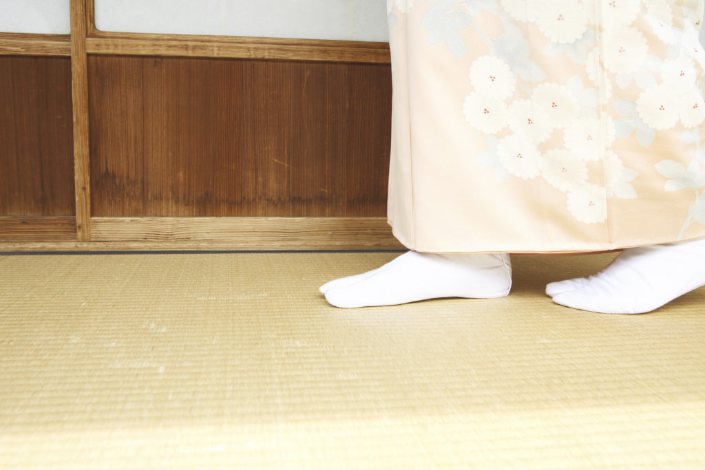 足袋の履き方