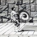 昭和40年ニューヨーク世界博覧会上田美枝きもの屋外ショー