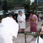 1980年(昭和55年)高松宮妃喜久子様美枝きもの美術館ご見学