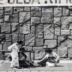 昭和40年ニューヨーク世界博覧会上田美枝きもの屋外ショー